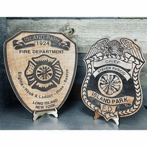 Personalized Wooden Patch or Badge